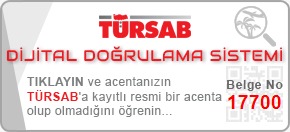 TÜRSAB doğrulama belgesi